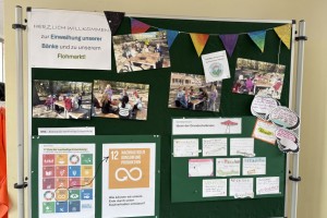 Einweihung der Sitzgruppen